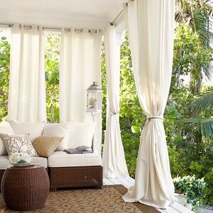Pottery Barn outdoor curtains (set)